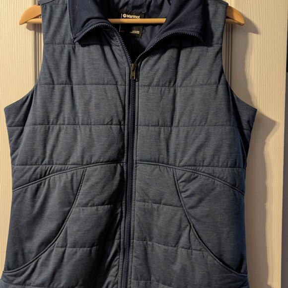 Marmot Visita Insulated Women's Vest - Artic Navy Heather Size M - Picture 2 of 5